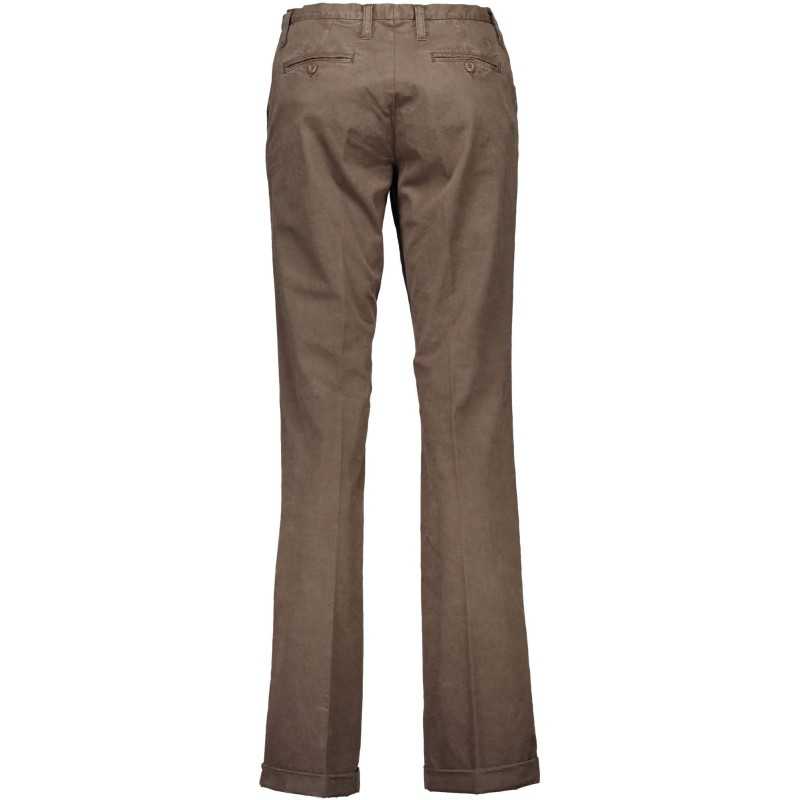 FRED PERRY WOMEN'S BROWN TROUSERS