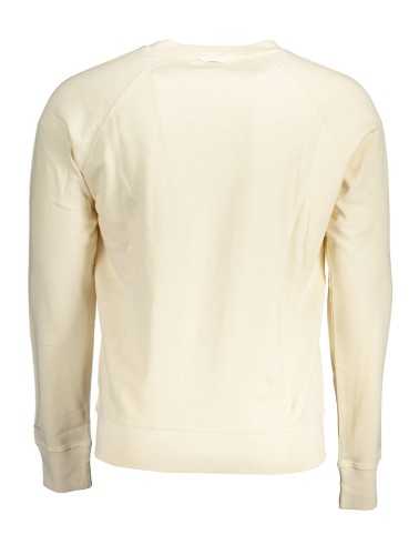 GANT MEN'S BEIGE ZIPLESS SWEATSHIRT