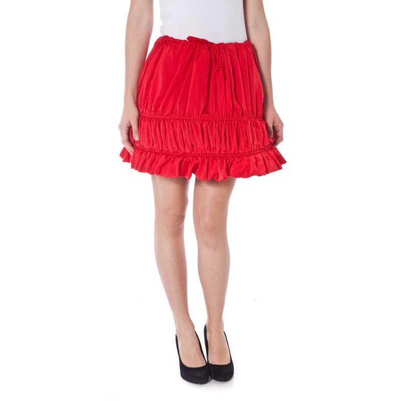 DENNY ROSE SHORT SKIRT WOMAN RED