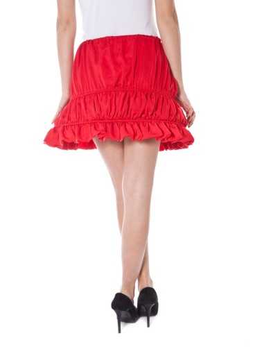 DENNY ROSE SHORT SKIRT WOMAN RED