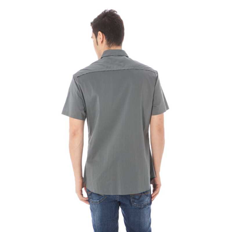 COSTUME NATIONAL SHORT SLEEVE SHIRT FOR MAN GRAY