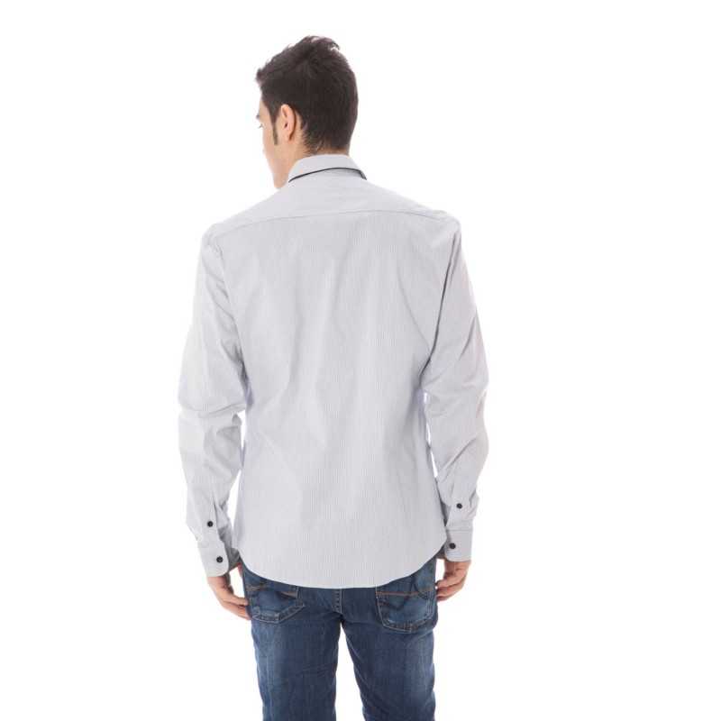 COSTUME NATIONAL MEN'S LONG SLEEVE SHIRT LIGHT