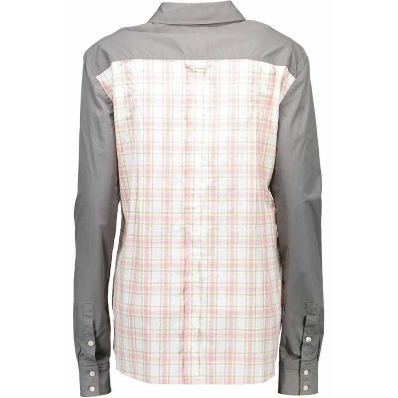 JOHN GALLIANO WOMEN'S LONG SLEEVE SHIRT GRAY