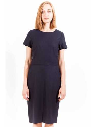 GANT SHORT DRESS WOMAN BLUE