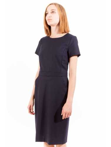 GANT SHORT DRESS WOMAN BLUE