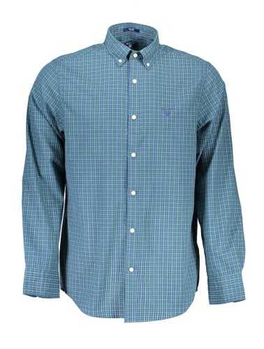 GANT MEN'S BLUE LONG SLEEVE SHIRT