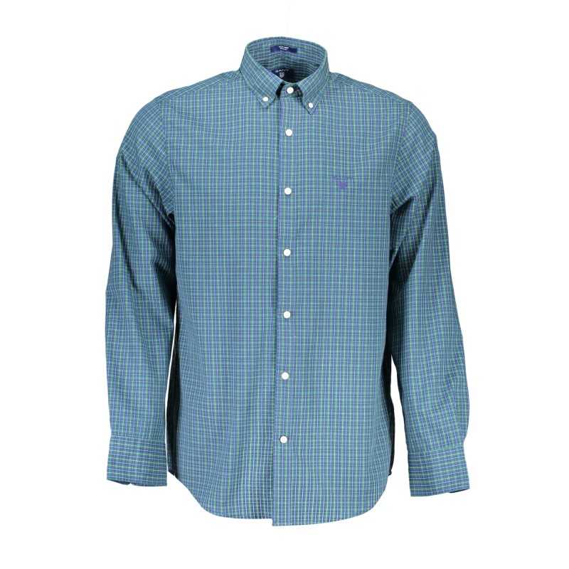 GANT MEN'S BLUE LONG SLEEVE SHIRT