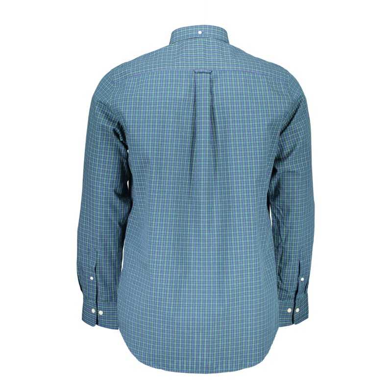 GANT MEN'S BLUE LONG SLEEVE SHIRT