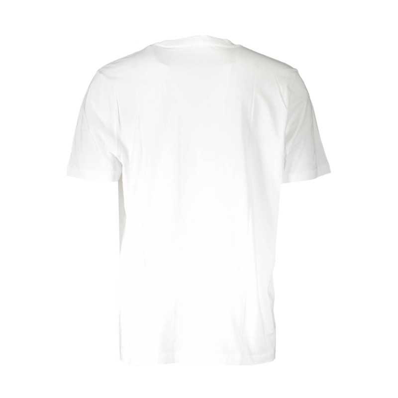 DIESEL WHITE MEN'S SHORT SLEEVE T-SHIRT