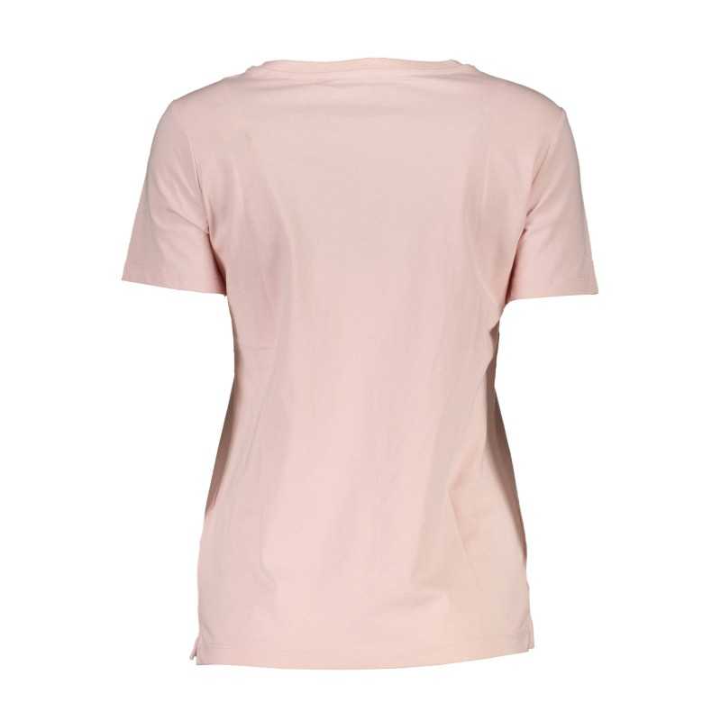 GUESS JEANS WOMEN'S SHORT SLEEVE T-SHIRT PINK