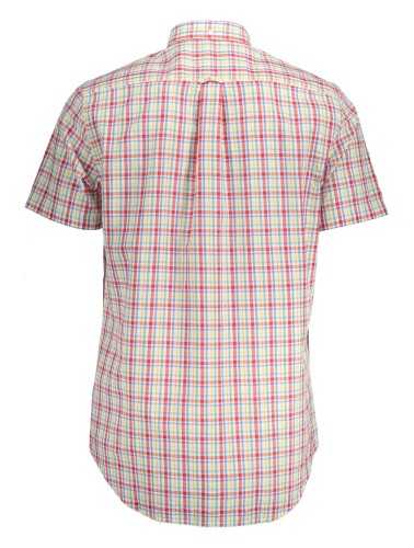 GANT CAMICIA MANICHE CORTE UOMO ROSSO