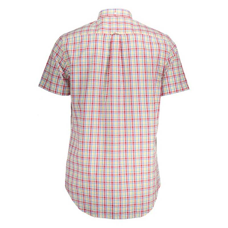 GANT CAMICIA MANICHE CORTE UOMO ROSSO