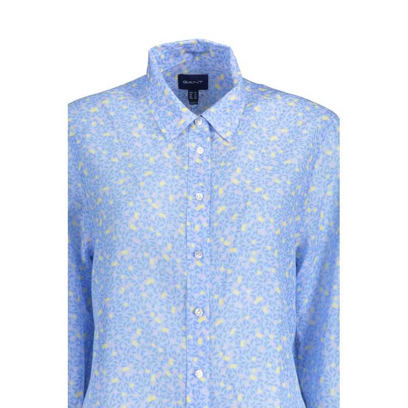 GANT WOMEN'S LONG SLEEVE SHIRT LIGHT BLUE