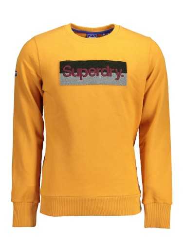 SUPERDRY FELPA SENZA ZIP UOMO ARANCIO