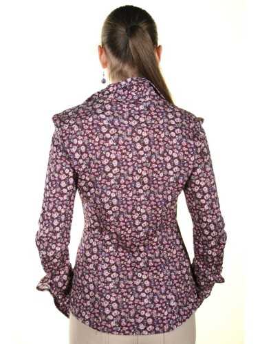 HOLIDAY INN CAMICIA MANICHE LUNGHE DONNA VIOLA