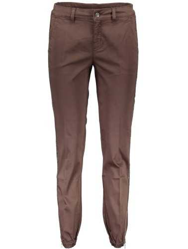 LIU JO BROWN WOMAN TROUSERS