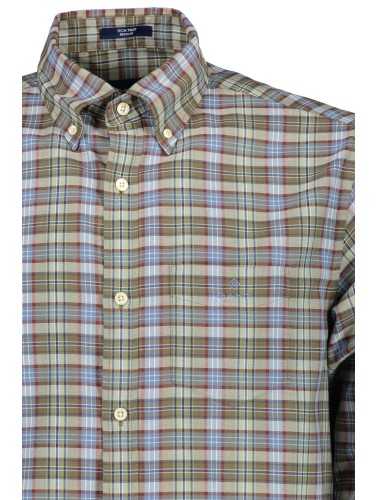 GANT CAMICIA MANICHE LUNGHE UOMO VERDE