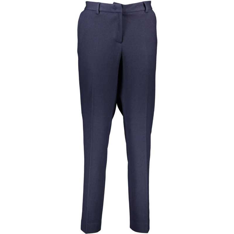 GANT WOMEN'S BLUE TROUSERS