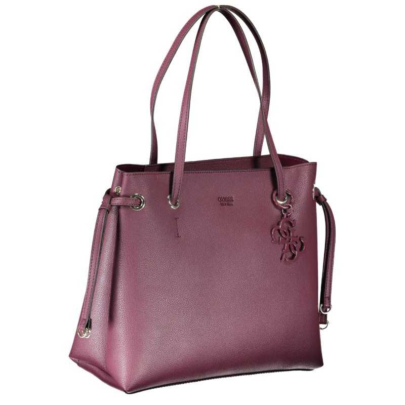 GUESS JEANS PURPLE WOMAN BAG