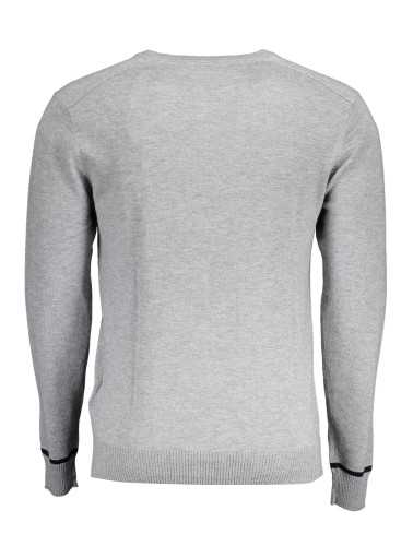 GUESS JEANS MEN'S GRAY SWEATER