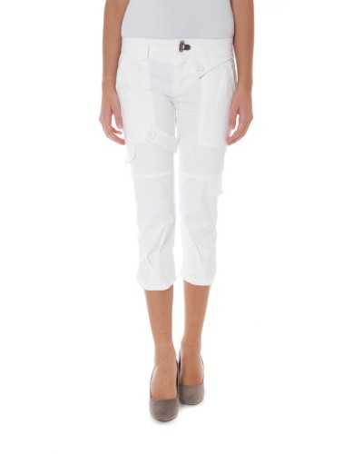 PHARD PANTALONE PINOCCHIETTO DONNA BIANCO