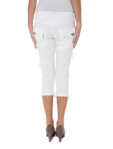 PHARD PANTALONE PINOCCHIETTO DONNA BIANCO