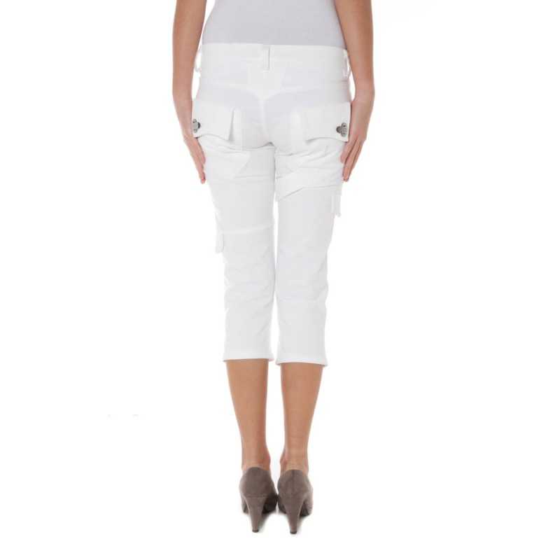 PHARD PANTALONE PINOCCHIETTO DONNA BIANCO