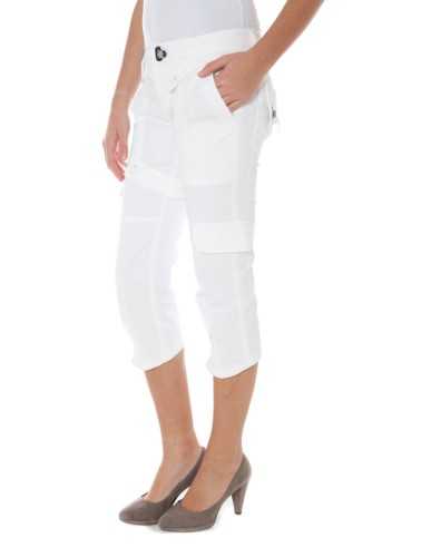 PHARD WHITE WOMAN PINOCCHIETTO TROUSERS