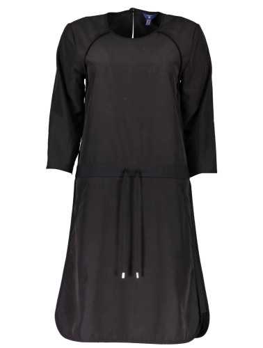 GANT SHORT DRESS WOMAN BLACK