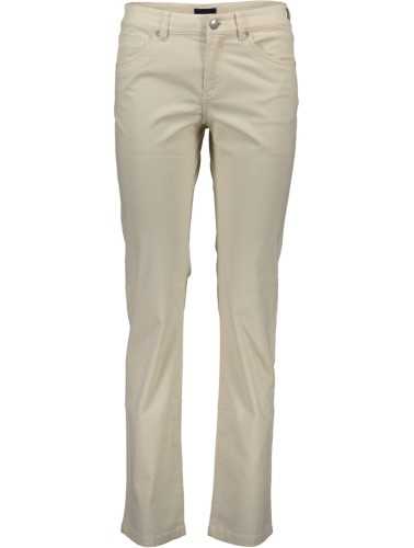 GANT WOMEN'S BEIGE TROUSERS