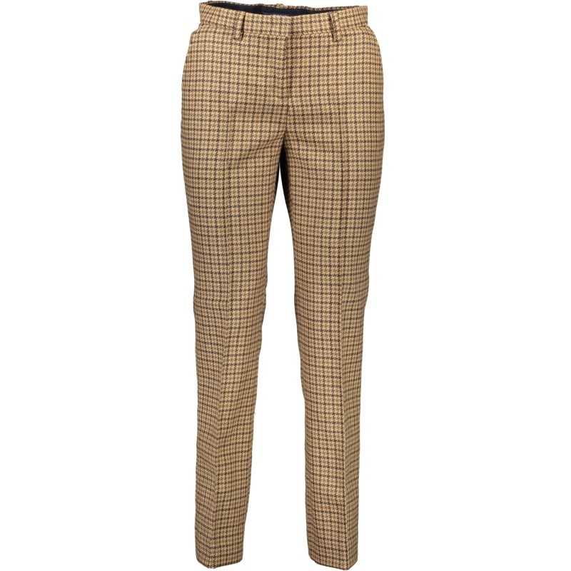 GANT WOMEN'S BROWN TROUSERS