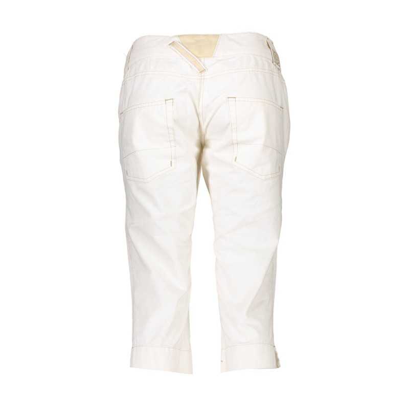 MURPHY & NYE WOMEN'S WHITE BERMUDA TROUSERS