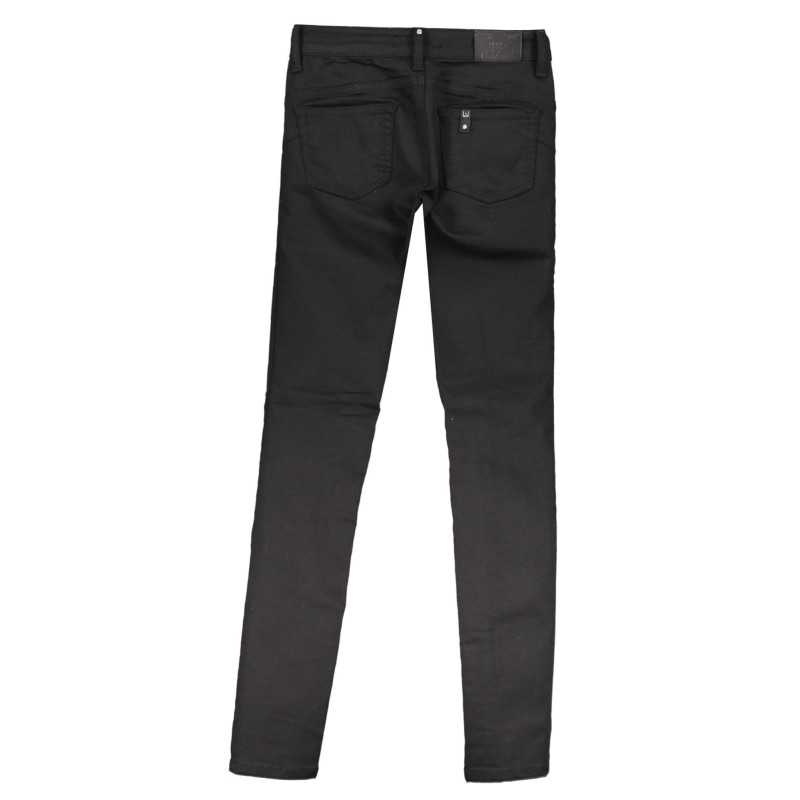 LIU JO BLACK WOMAN TROUSERS