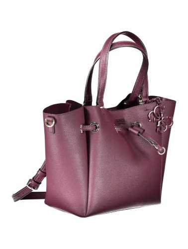 GUESS JEANS PURPLE WOMAN BAG