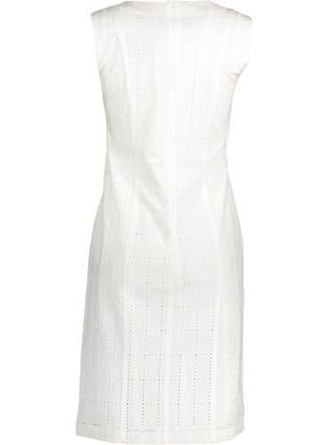 GANT SHORT DRESS WOMAN WHITE