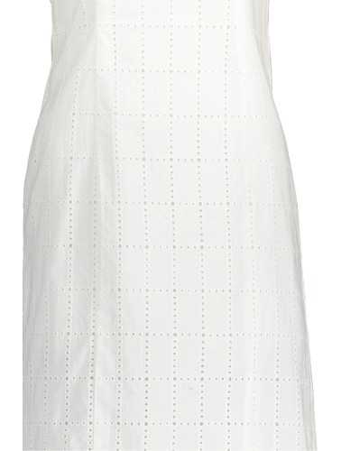 GANT SHORT DRESS WOMAN WHITE