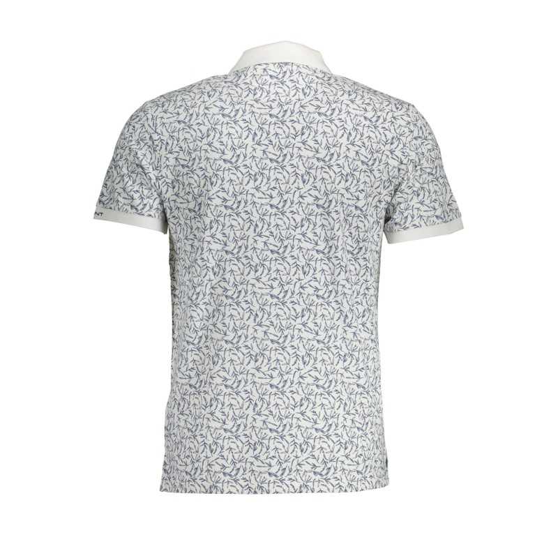 GANT SHORT SLEEVE POLO SHIRT MAN WHITE