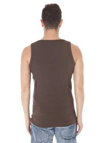 ZUELEMENTS BROWN MEN'S TANK