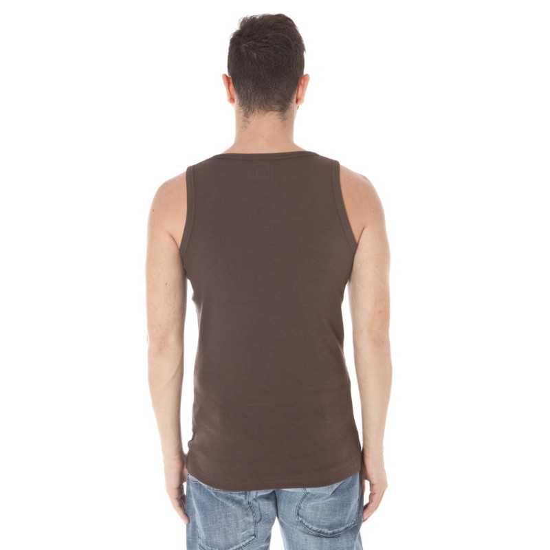 ZUELEMENTS BROWN MEN'S TANK