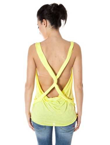 ZUELEMENTS YELLOW WOMAN TANK