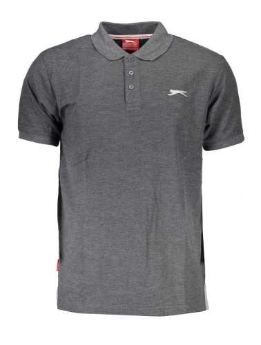 SLAZENGER SHORT SLEEVE POLO SHIRT MAN GRAY