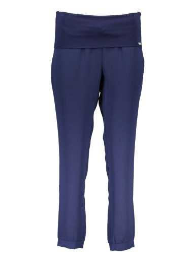 LIU JO BLUE WOMAN TROUSERS