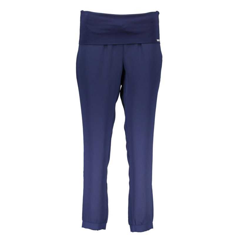 LIU JO BLUE WOMAN TROUSERS