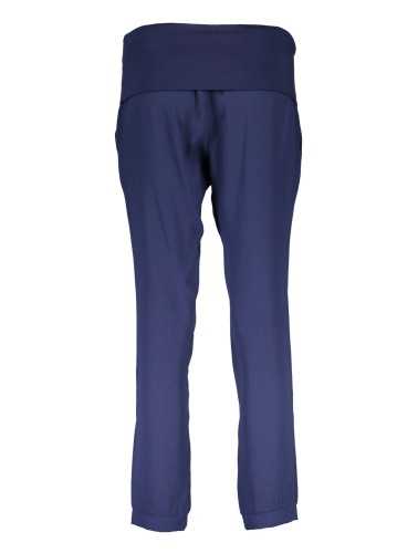 LIU JO BLUE WOMAN TROUSERS