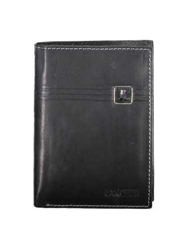 LANCETTI BLACK MEN'S WALLET