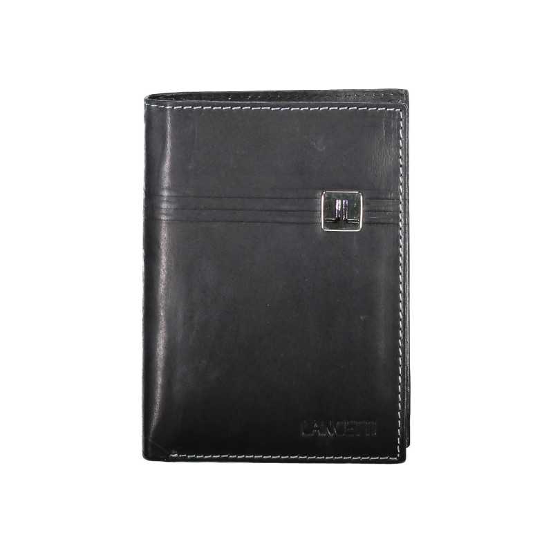 LANCETTI BLACK MEN'S WALLET