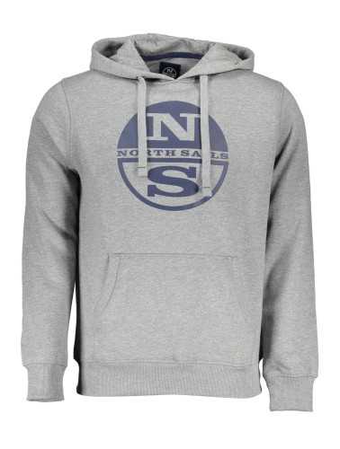 NORTH SAILS SWEATSHIRT WITHOUT ZIP MAN GRAY