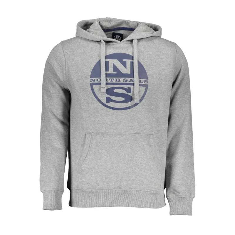 NORTH SAILS FELPA SENZA ZIP UOMO GRIGIO