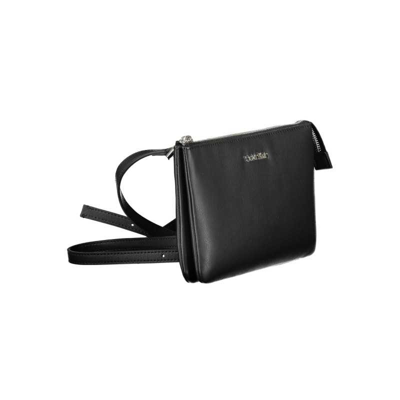 CALVIN KLEIN BLACK WOMAN SHOULDER BAG