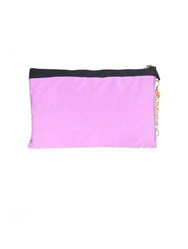 PATRIZIA PEPE PURPLE WOMAN CLUTCH